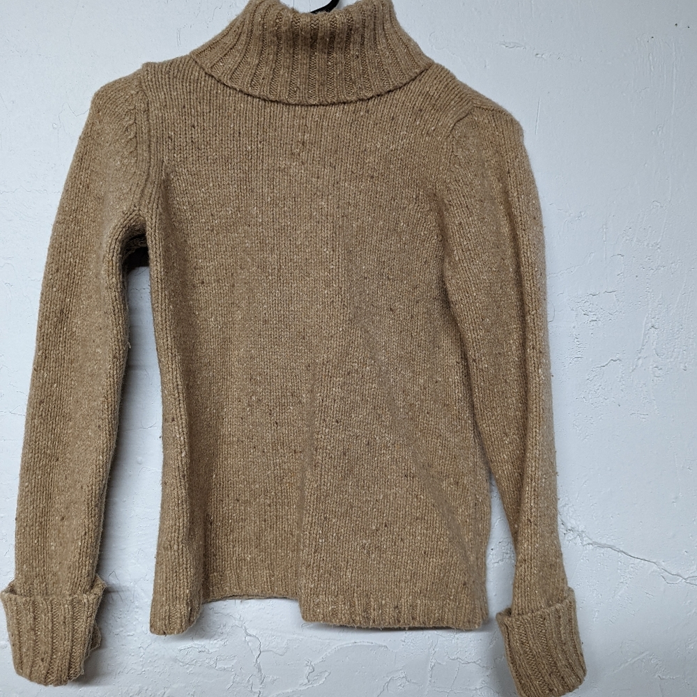 LL Bean wool/cashmere blend hvgwt turtleneck, sz L